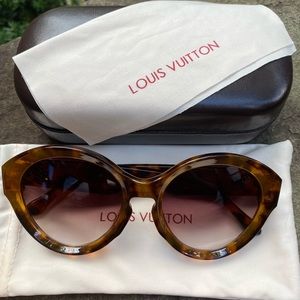 Louis Vuitton Tortoise Acetate Sunglasses